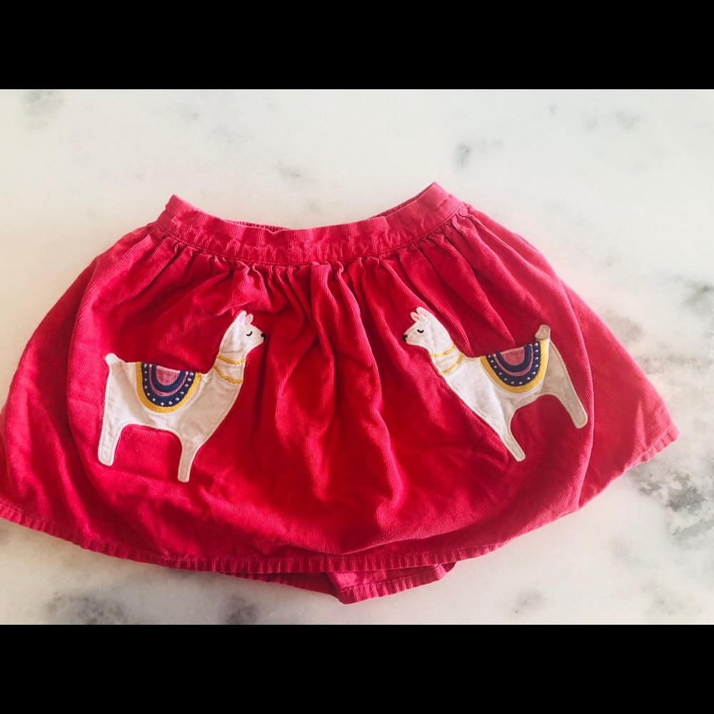 Mini Boden Llama Skirt
